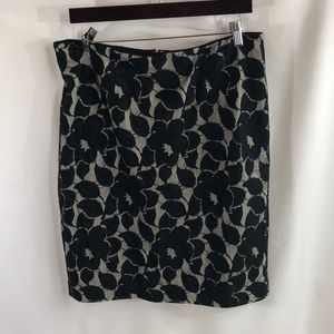 Ann Taylor Lace Overlay Skirt 12